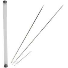 2 PCS Professional Upholstery Needle, Long Sewing Needles, 10"/12" Large Eye ...