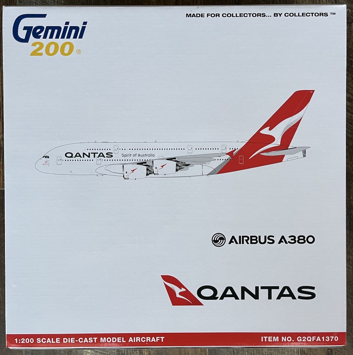 NEW GEMINI JETS 1:200 scale QANTAS AIRBUS A380-800 VH-OQJ