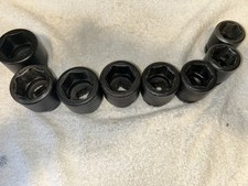 Snap-on Sockets 34 Inch Drive Impact Shallow 1-916-1-116 Lot Of 8 No 1-516