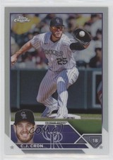 2023 Topps Chrome Refractor CJ Cron #160 6tw