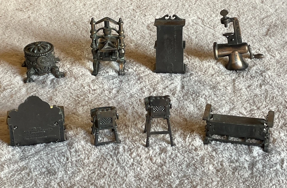 Lote De 8 Miniaturas De Metal De Colección Años 70 Durham Industries Die Cast  Foto 2 de 4