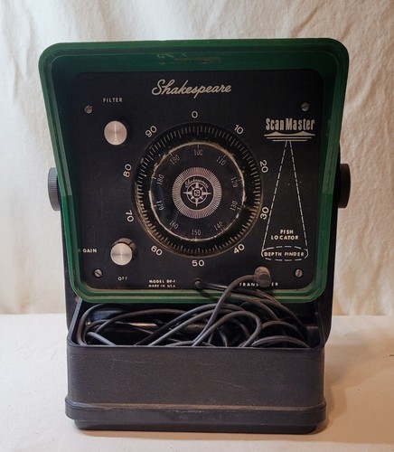 Scanmaster Fsh Shakespeare Scanmaster Fish Depth Finder Locator Model DF-1 Sonar ...