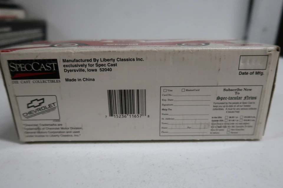 🔥1960 GMC 1/2 Ton Model 1001 Pickup Sentry Hardware Bank 1:25 DieCast With Box - Image 2 of 4