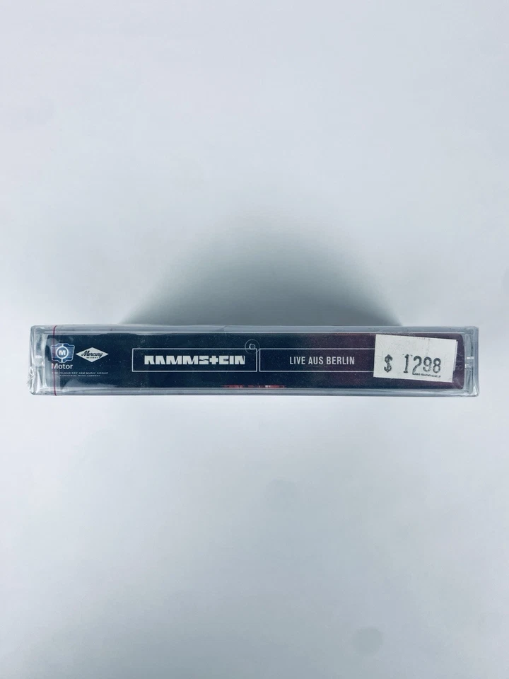 Rammstein Live Aus Berlin Cassette Tape SEALED, USA 1st, Hype, Du Hast Shnsucht - Image 3 of 4