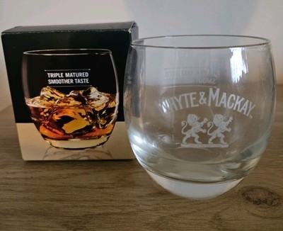 Whyte & Mackay Scotch Whisky Glas Tumbler. Im Originalkarton.