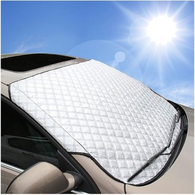 Auto Sonnenschutz Windschutzscheibenabdeckung Winter Sommer UV Frost Schnee