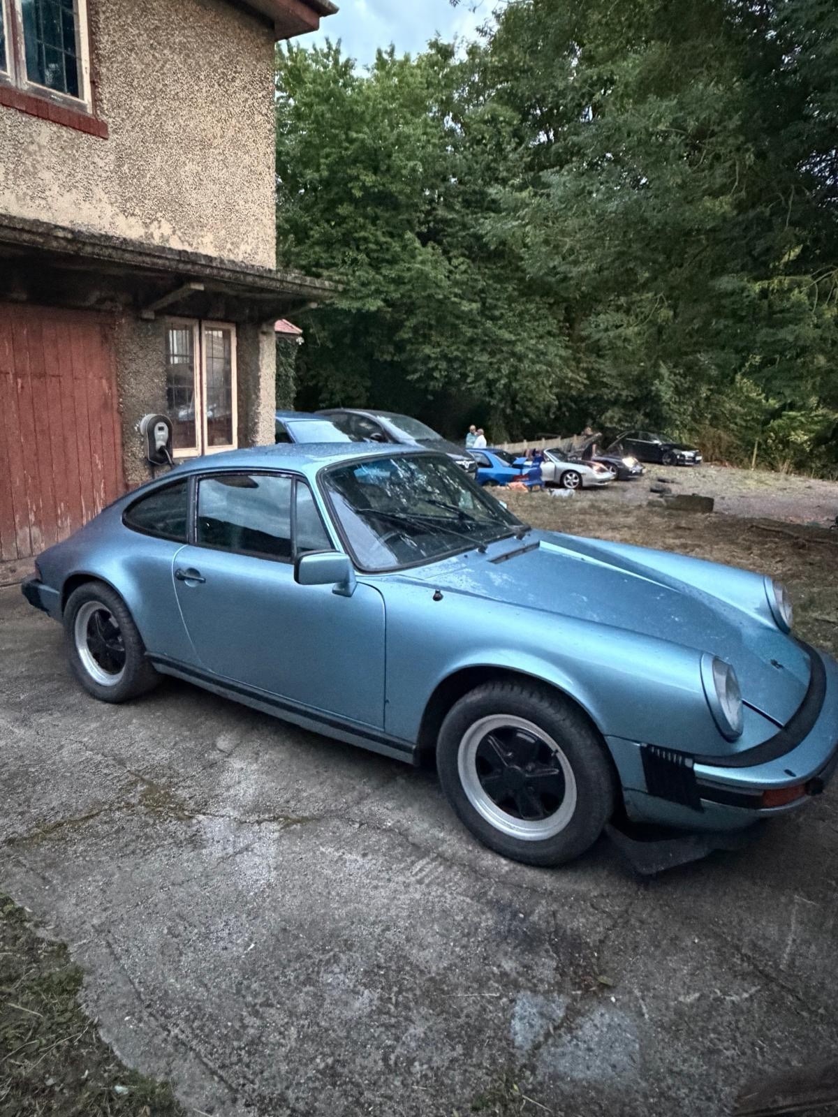 1979 Porsche 911 3.0 SC Sports Coupe In Rare Factory Minerva Blue Project Car
