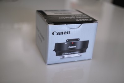 NEW (never used) Canon Mount Adapter EF-EOS M - MINT + BOX, CAPS, ETC