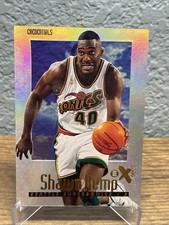 1996-97 EX-2000 Basketball Shawn Kemp CREDENTIALS 67 SSP - #d /499 Sonics LEGEND