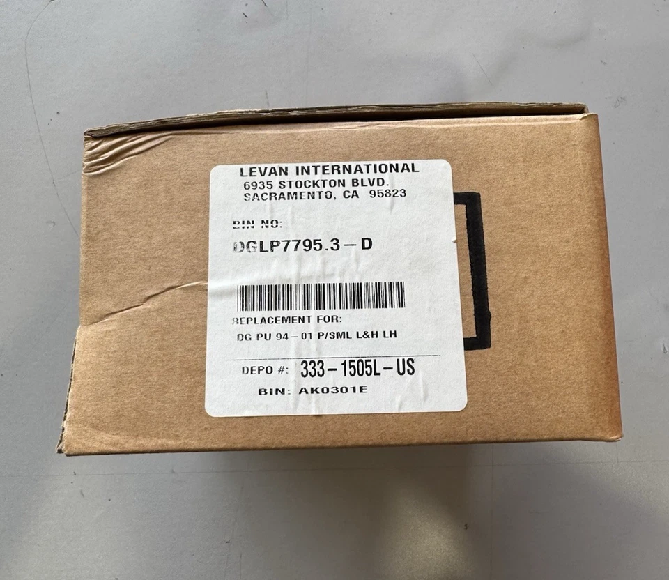 DEPO AUTO LÁMPARAS LUZ DE ESTACIONAMIENTO DELANTERA IZQUIERDA SE ADAPTA A DODGE RAM 1994-2002 333-1505L-US Foto 3 de 4