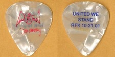 Aerosmith 2001 Just Push Play concert tour Joe Perry Guitar Pick