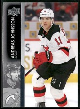 2021-22 Upper Deck #594 Andreas Johnsson