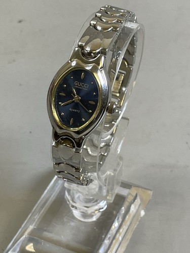 Vintage Gucci Garden Collection Ladies Quartz Wristwatch – Blue Dial - Picture 3 of 9