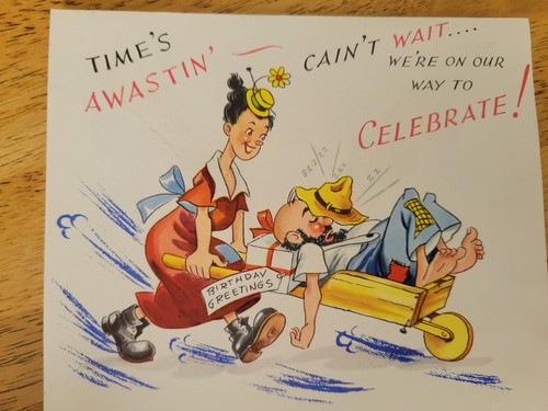 15 Vtg Sweet & Funny Birthday, Get Well + Cards- Die Cuts, 3-D Pop Ups NO ENVELS - Picture 21 of 24