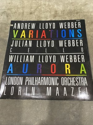 Andrew Lloyd Webber Julian William Maazel - Variations / Aurora RARE 1986 PRESS
