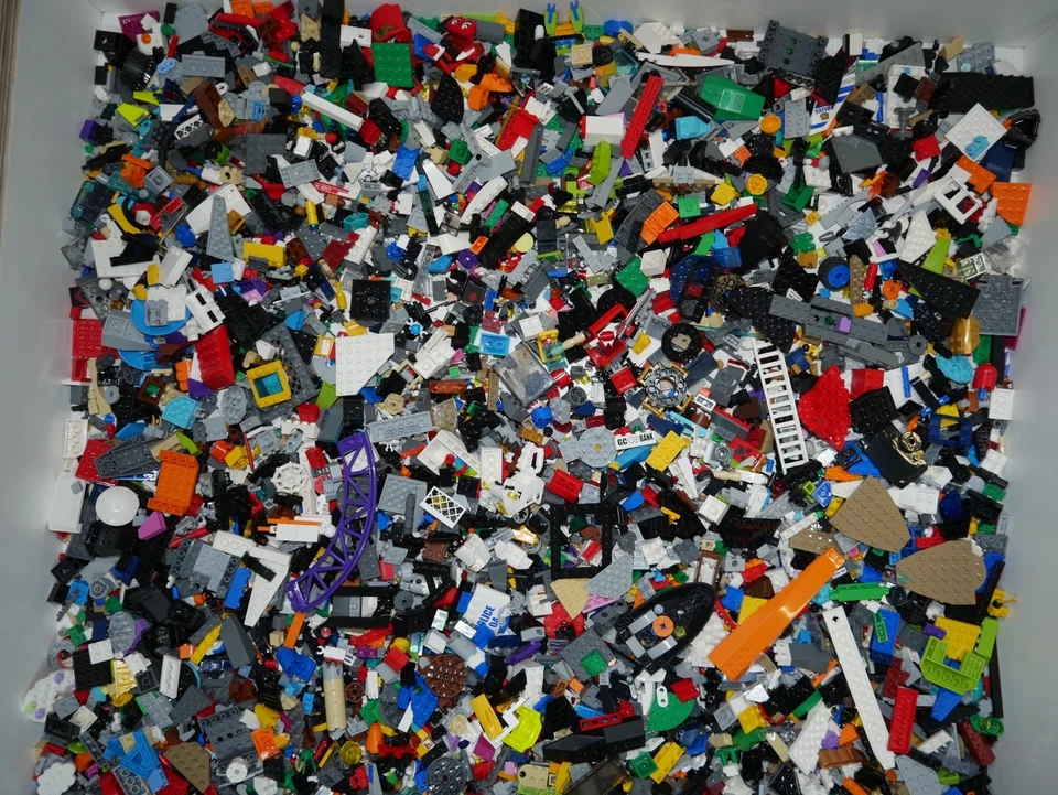 Lego® Qualitätsgeprüfte Kiloware Bausteine Technic, System, City - 10 kg - Bild 4 von 4