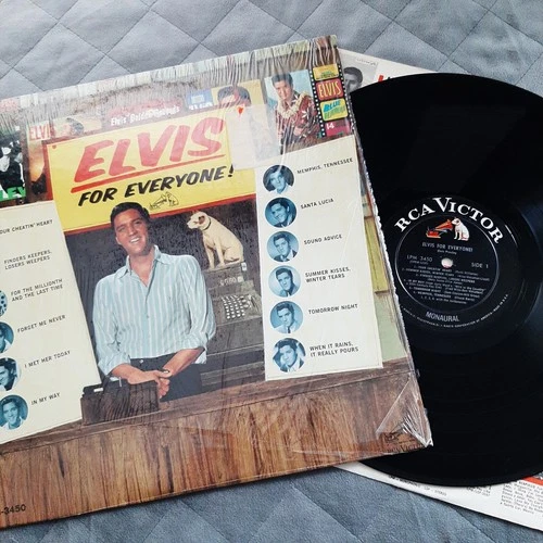 Elvis Presley FOR EVERYONE LPM-3450 (USA 1965 ORIGINAL) BEAUTY (SHRINK)