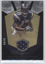 2008 Icons Rookie Brilliance Rainbow Gold Jerseys 88/99 Donnie Avery #RB1 0f6
