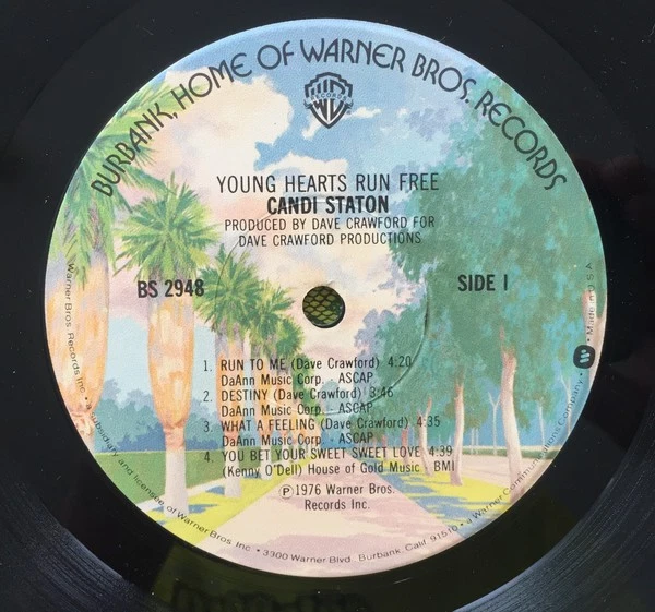 Candi Staton - Young Hearts Run Free (LP) (Very Good Plus (VG+)) - 3853026361 - Imagem 3 de 4