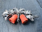 10k Gold Vintage Coral Brooch