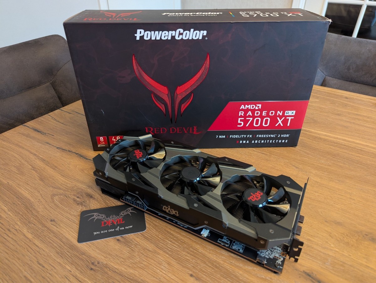 Red Devil Radeon RX 5700XT 8GB 中古品 PowerColor PowerColor Red Devil Radeon RX 5700 XT AXRX