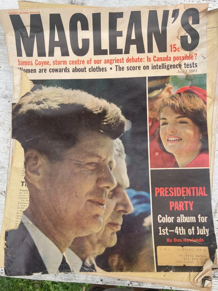 Revistas vintage Life/Maclean's/Look años 60 - Grandes anuncios - Lote de 10 Foto 3 de 4