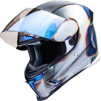 Icon Airframe Pro Helmet Full Face - Reentry Silver - Adult Size XL - Image 2 of 4