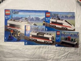 LEGO 7897 City WHITE Passenger Train Remote Control RC Set WORKS 2006 - Nice!