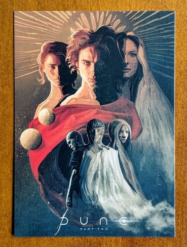Dune by Bartos Gyorgy Handbill Art Print Postcard Mini Poster Mondo MINT