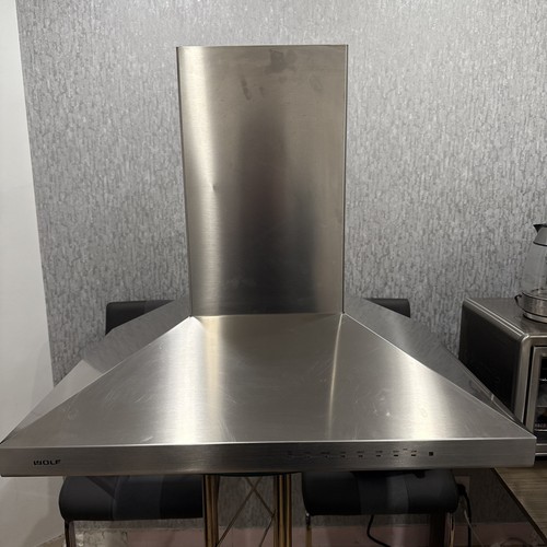 Wolf VW30S 30" Wall Mount Chimney Range Hood  Stainless Steel