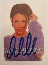 Michelle Autogramm Signiert AK RAR
