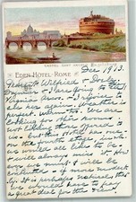 52229439 - Roma Castel San Angelo Eden Hotel Rome (Roma) 1913