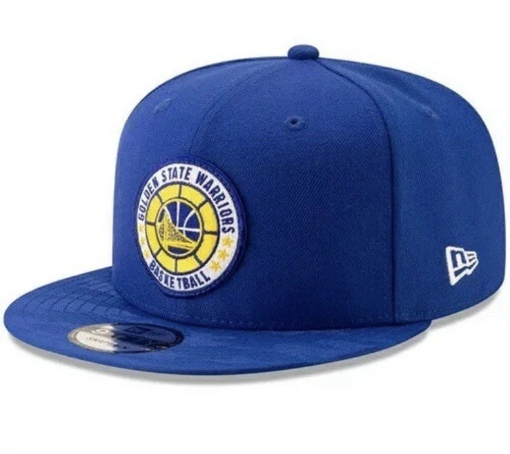 New Era Golden State Warriors Blue 9FIFTY Snapback Adjustable Hat