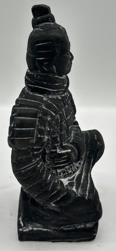 Kneel Chinese Terracotta Warrior Statue Replica Clay 6in Figure Qin Soldier Y3 - Picture 4 of 6