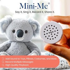 Ready-to-Use Mini Voice Recorder for Plush Toys - Pack of 1 for Custom Gifting