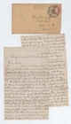 CIVIL WAR LETTER - 7th Wisconsin Vols - Governor Speech to IRON BRIGADE - Wow !