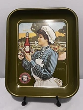 VTG H. J. Heinz Advertising Heinz Ketchup The Girl With The White Cap Tray