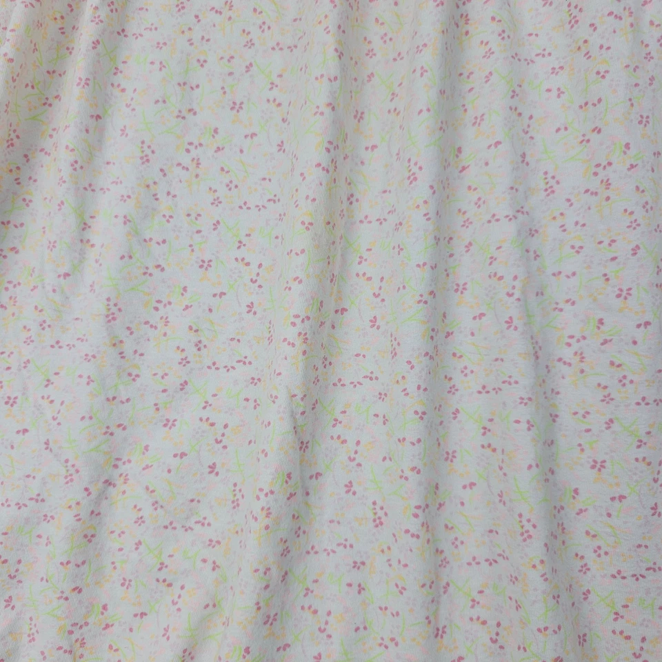 Camisón retro Eileen West para mujer L crema floral sin mangas con volantes dobladillo cabaña Foto 3 de 4