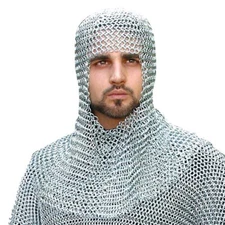 Chain Mail Armor Coif