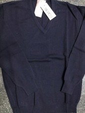 Mens Wool V-Neck Sweater