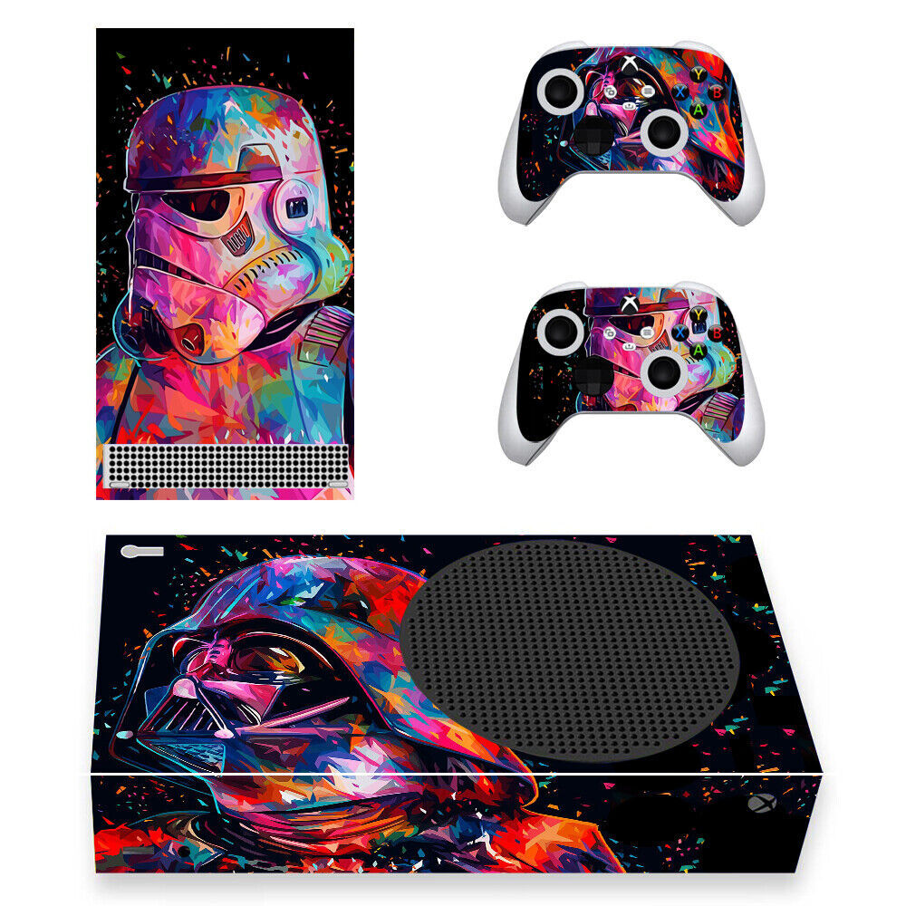 Xbox Series S X Slim Console Controller Skin Decal Star Wars Vader Stormtrooper