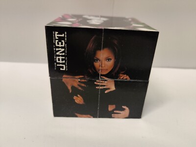 ミュージシャン JANET JACKSON Velvet Rope Tour Cube1999 Janet Jackson Velvet Rope Tour Merchandise Pro Cube Game Day