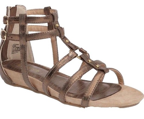 Kenneth Cole New York  Mens Sandal 10 Brown Leather Gladiator Made In Italy Kenneth Cole New York Mens Sandal 10 Brown Leather Gladiator  main image 3