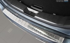 Ladekantenschutz passend für Nissan X-Trail 3 III T32 2017-2018 Silber Edelstahl