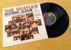 " BEATLES '  SECOND ALBUM " SUPER CLEAN USA CORRECTED LABEL MONO E.COAST LP #3