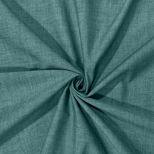 Chambray Fabric Plain Yarn Dyed Woven 100% Cotton John Louden 144cm Wide - Picture 20 of 22