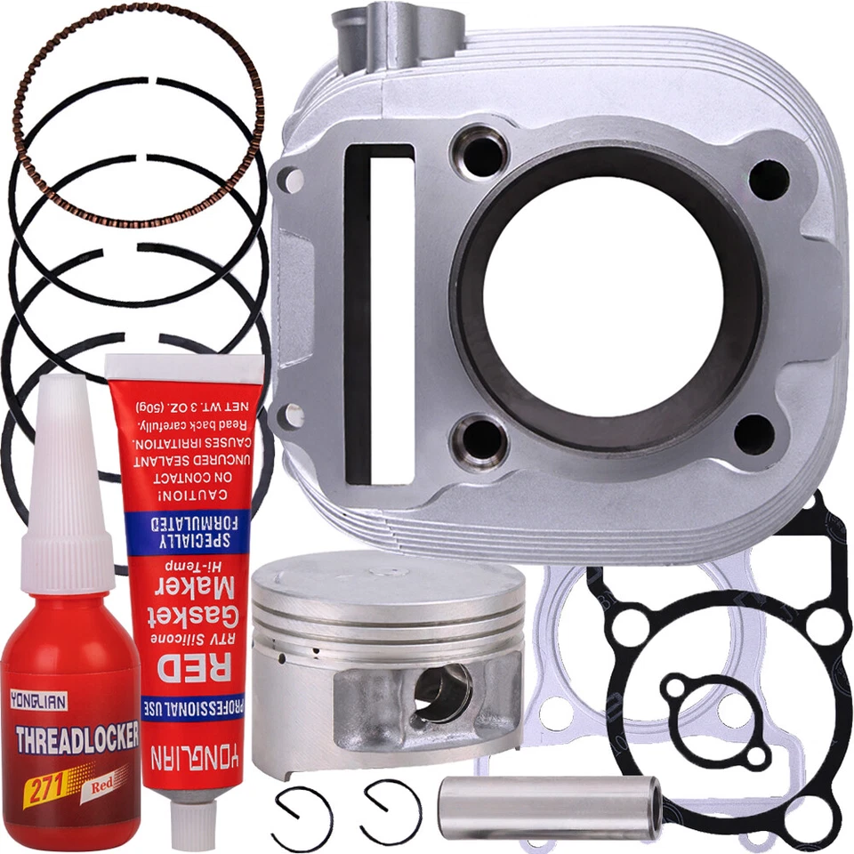 Комплект для восстановления верхней части прокладки головки поршня цилиндра для Yamaha TTR230 2005-2016 годов выпуска 70 мм - Изображение 2 из 4