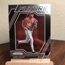 JAMES WOOD 2023 Panini Prizm FUTURE TOOLS Card #FT9 WASHINGTON NATIONALS