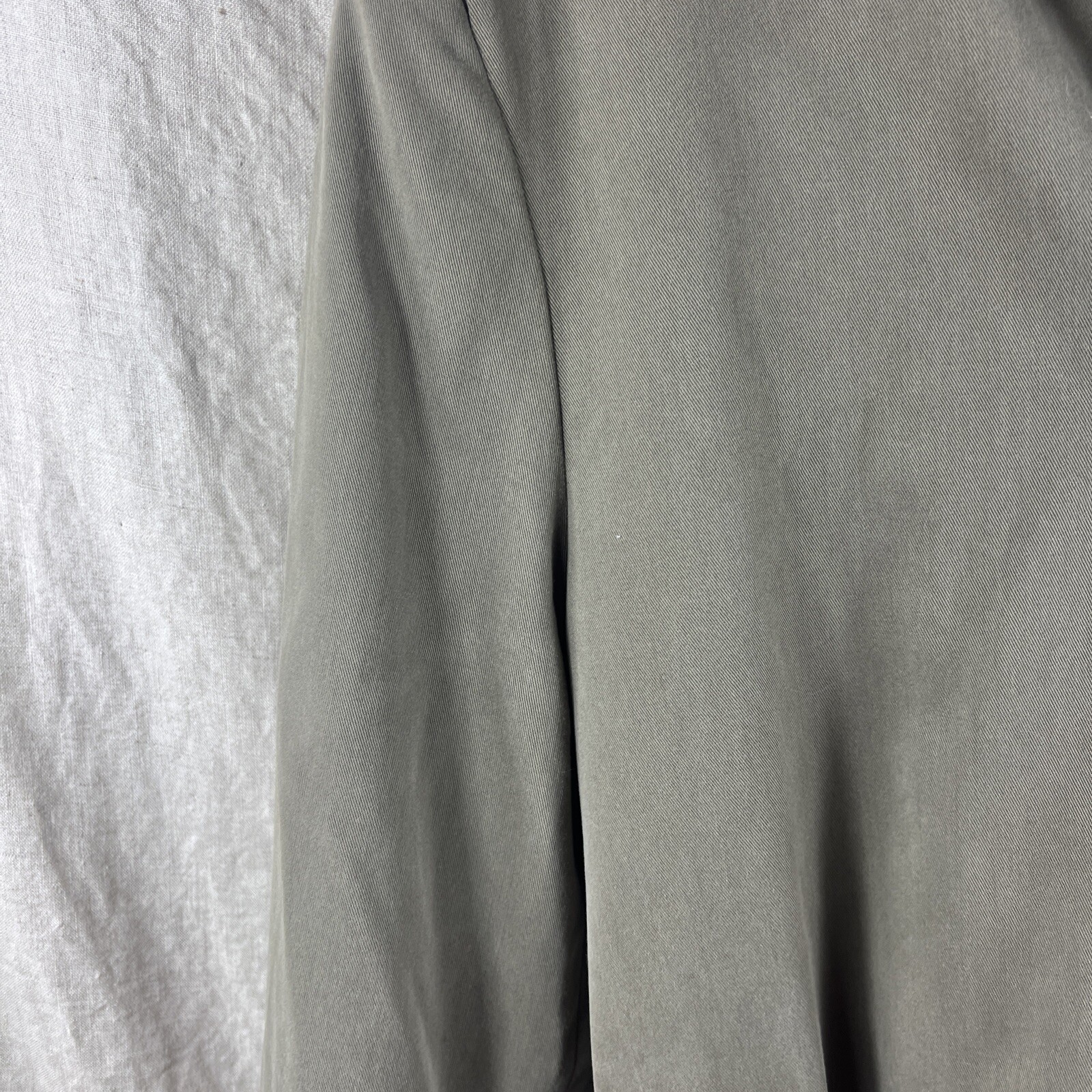 Calvin Klein Brown Full Button Collared Lined Lon… - image 8