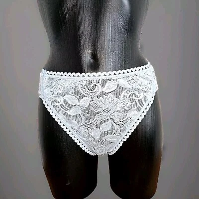 Cotton Club exklusiver Slip in Hellblau Spitze Gr. 42 Luxus Lingerie Neu - Bild 1 von 4